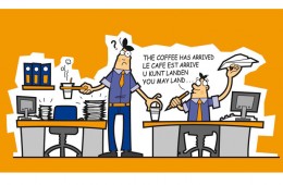 cartoon Rabobank