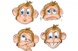 Schets character chiquita